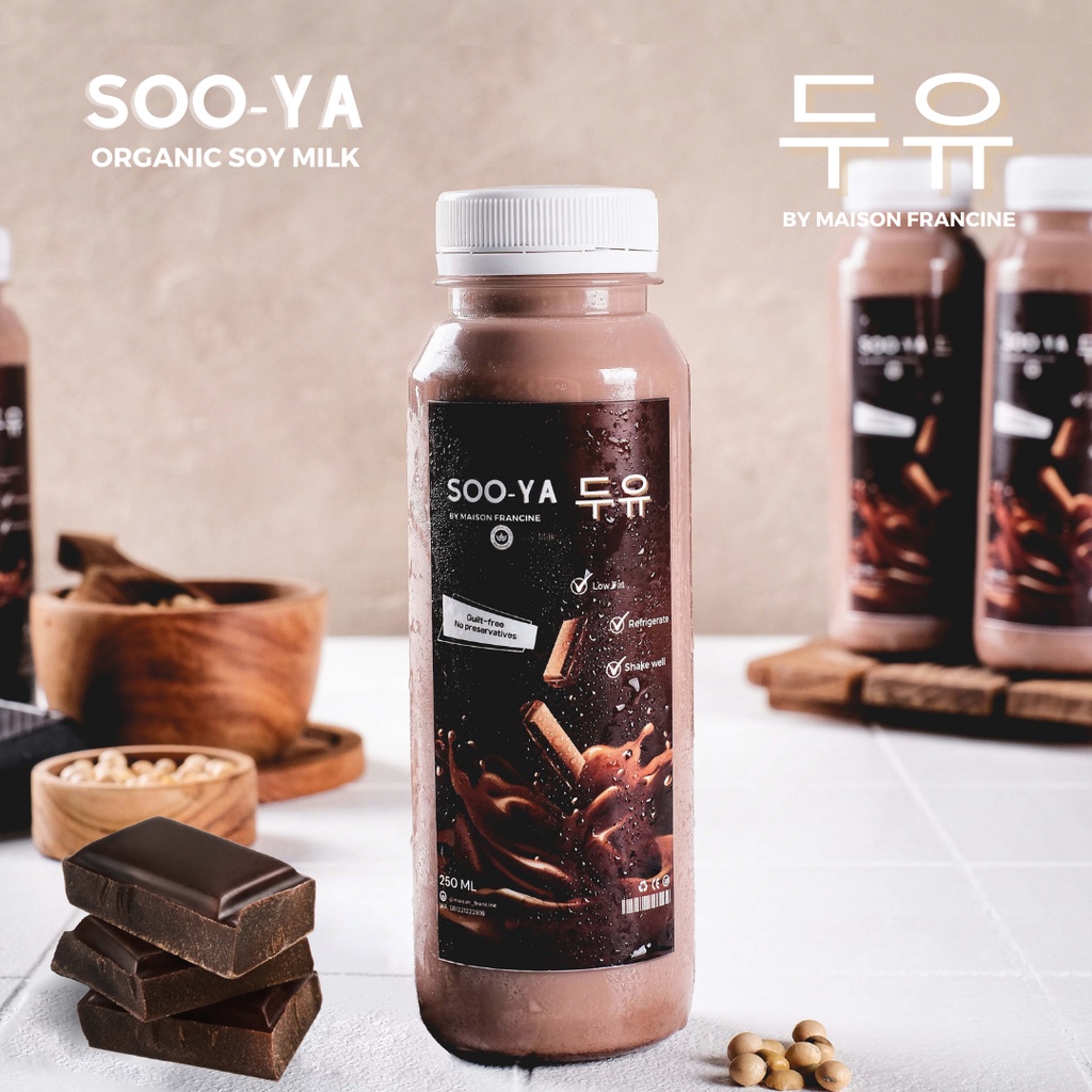 

SOO YA Korean Organik SOY MILK Premium Susu Kedelai Healthy asi booster - Ori Normal