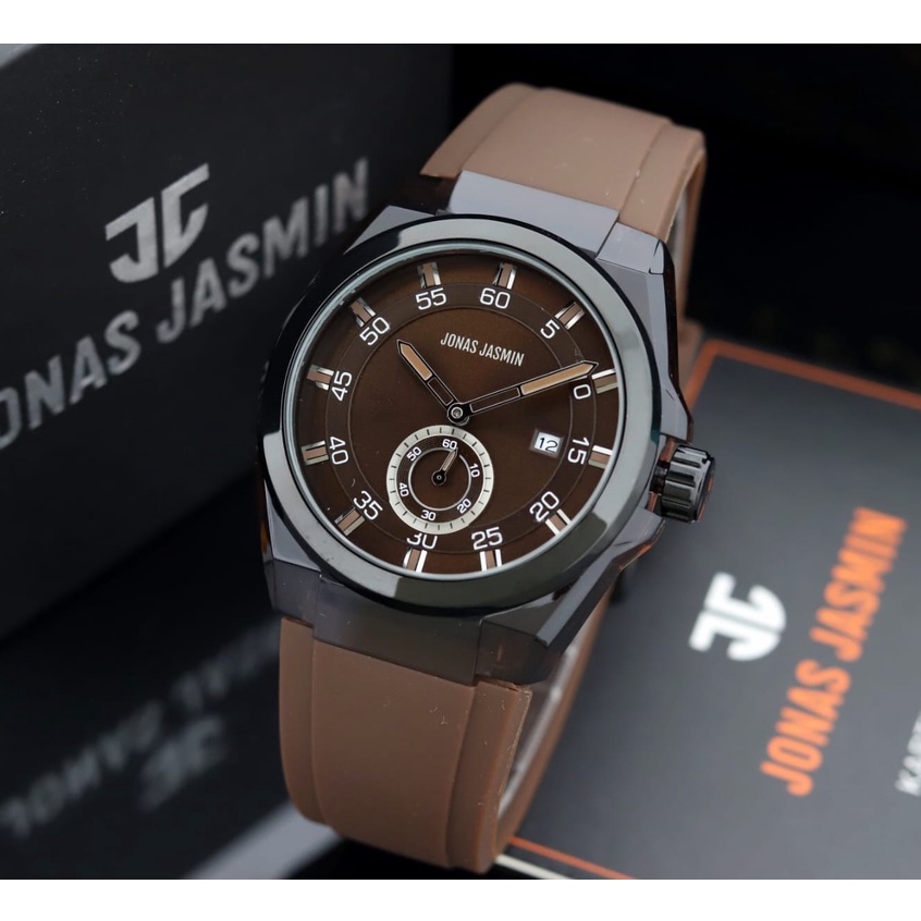 [BISA COD] Jam tangan wanita Strap karet fashion FREE BATRAI