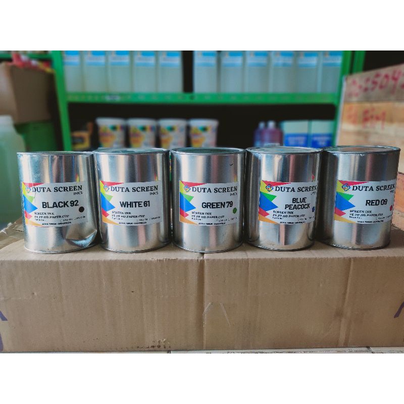 

Tinta sablon Plastik/kertas