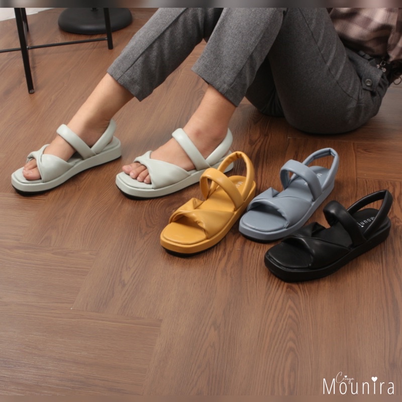 ANYA Sendal Tali Wanita Platform By Ceisya Mounira