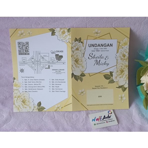 Undangan Erba Type 2202