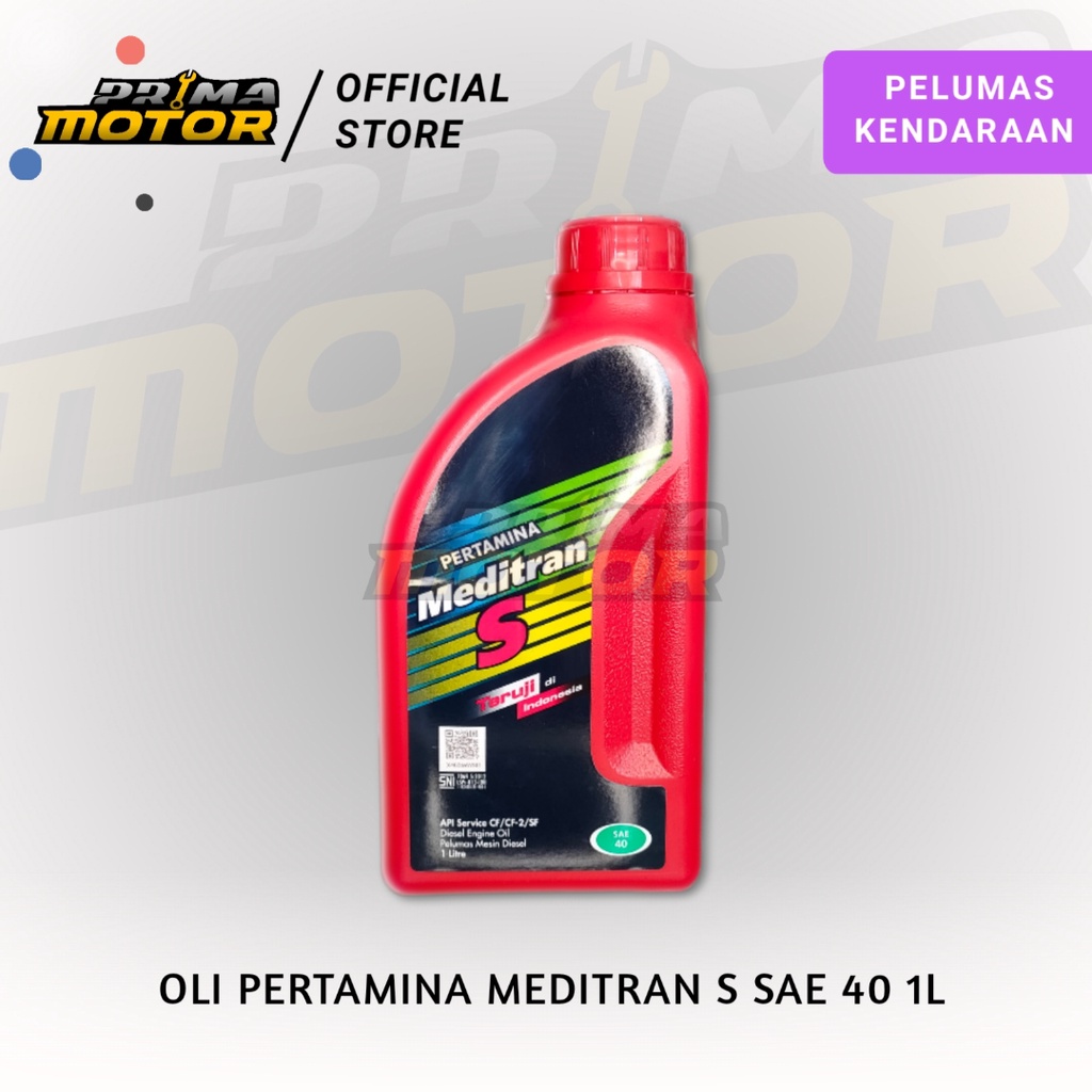 Oli Pertamina MEDITRAN S 40 SAE 40 Diesel 1 Liter Oli Diesel