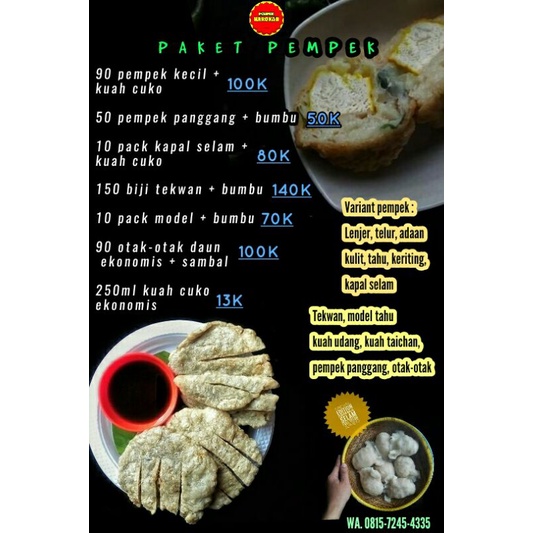 

Authentic l Paket reseller l PEMPEK 1000an ikan ekonomis asli Palembang