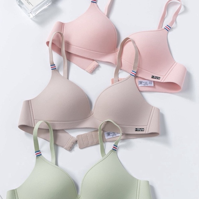 3SP | UWR49 Bra BH Seamless Pakaian Dalam Wanita Tanpa Kawat Busa Anti Nyeplak