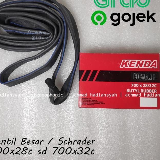 Ban 700 Ban dalam KENDA Schrader Valve 700x28c Ban dalam KENDA 700x32c