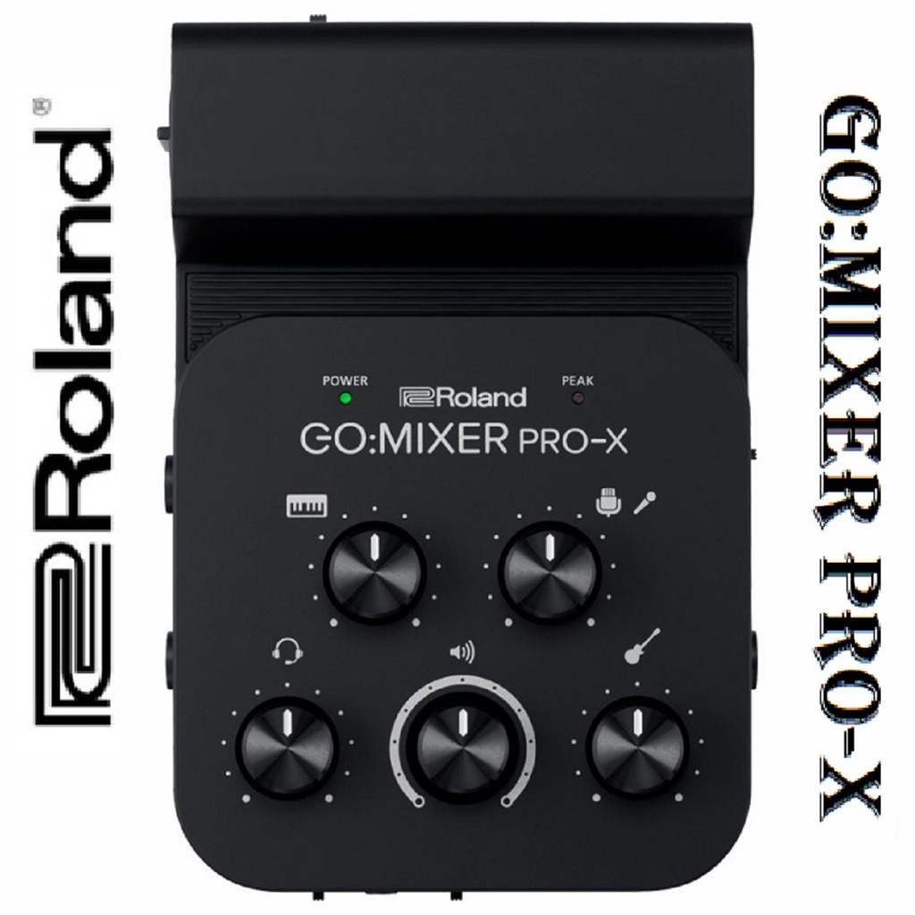 Roland Go Mixer Pro-X - Audio Mixer for Smartphones