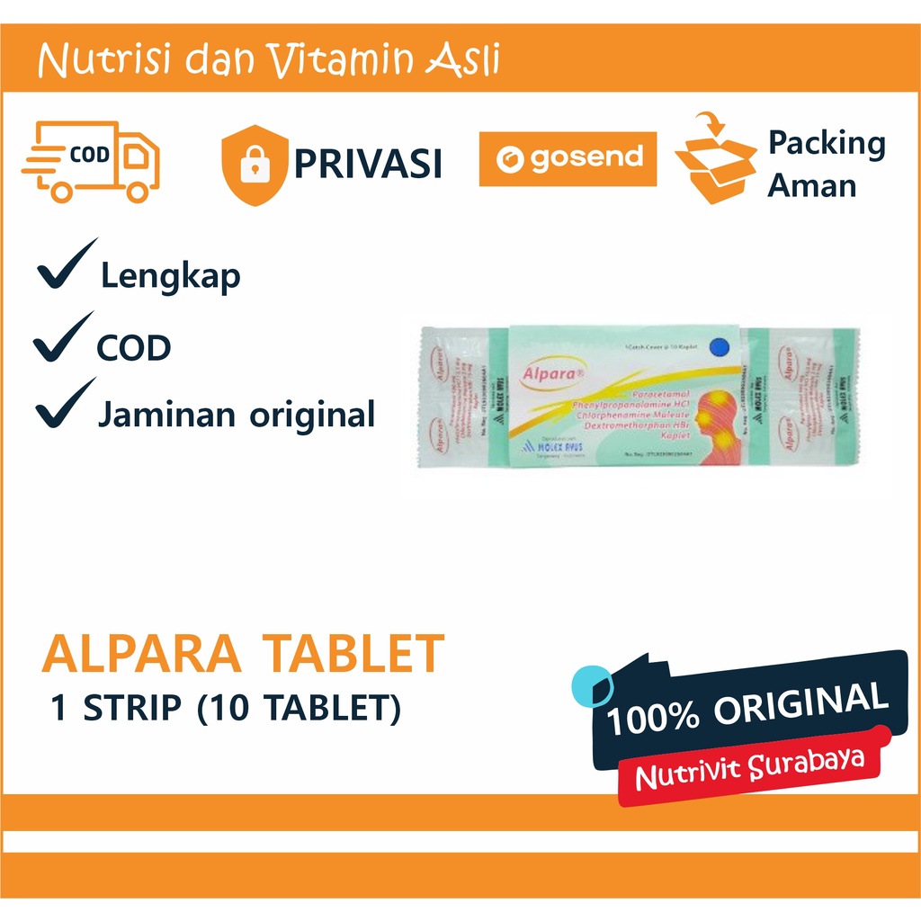 ALPARA TABLET 1 STRIP