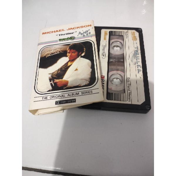 kaset pita michael jackson / thriller