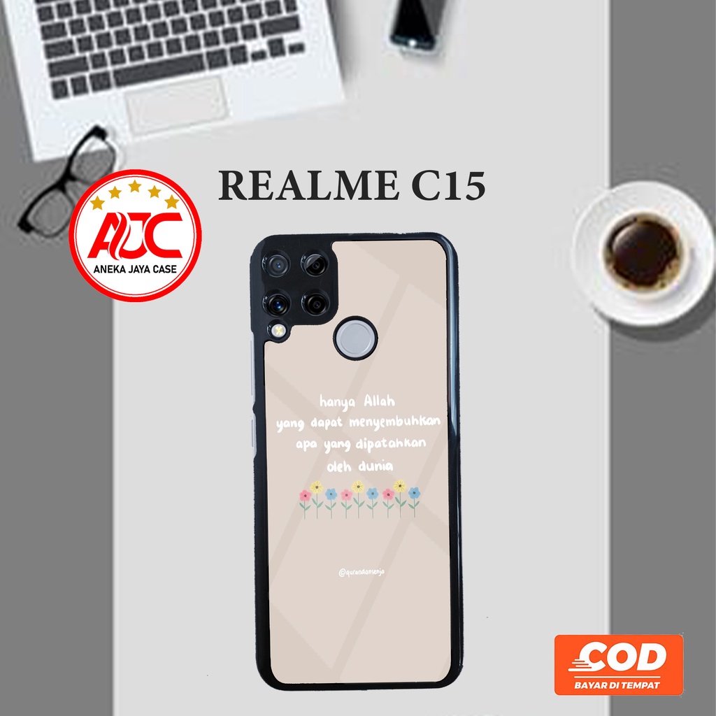 Case REALME C15 - Casing REALME C15 - Motif QUOTES Aneka case - Casing aero Sofcase - Case hp - Casi