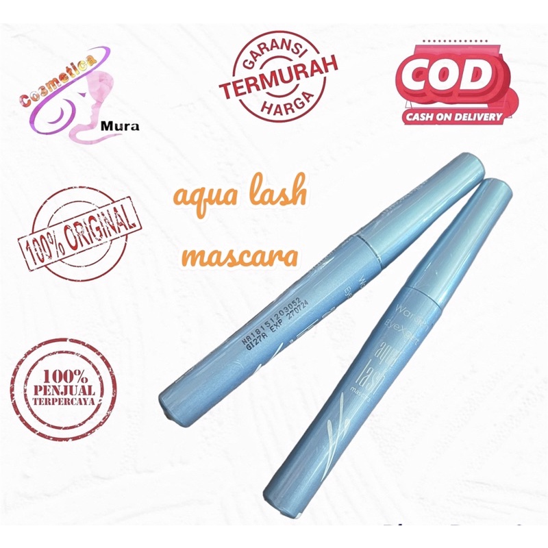 harga promo - wardah mascara aqualash - wardah eyexpert aqua lash mascara 6gr