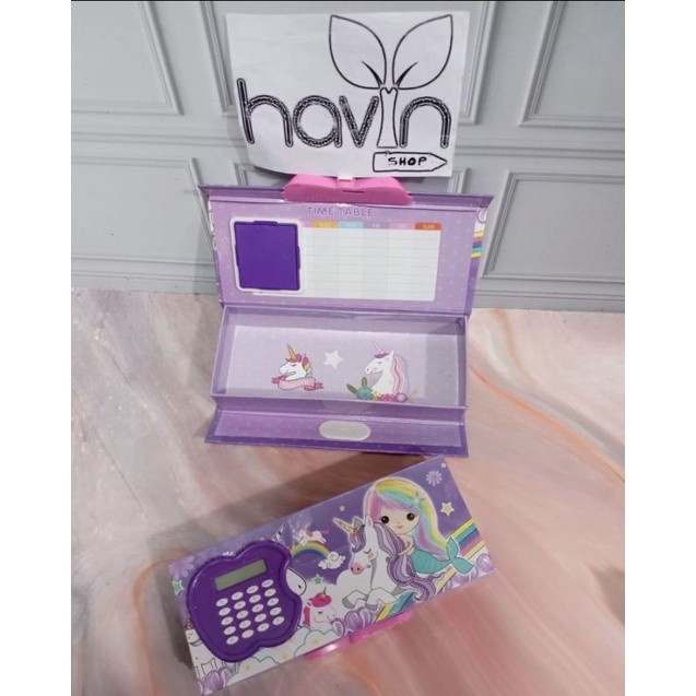 

KOTAK PENSIL ada KODE PASSWORD PIN 1 TINGKAT ada KALKULATOR/KODE MINI