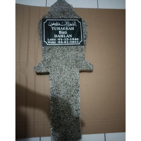 BATU NISAN TANCEP PADUNG TER MURAH GRATIS PACKING KARDUS TEBAL MAKAM K SDF6654DFI