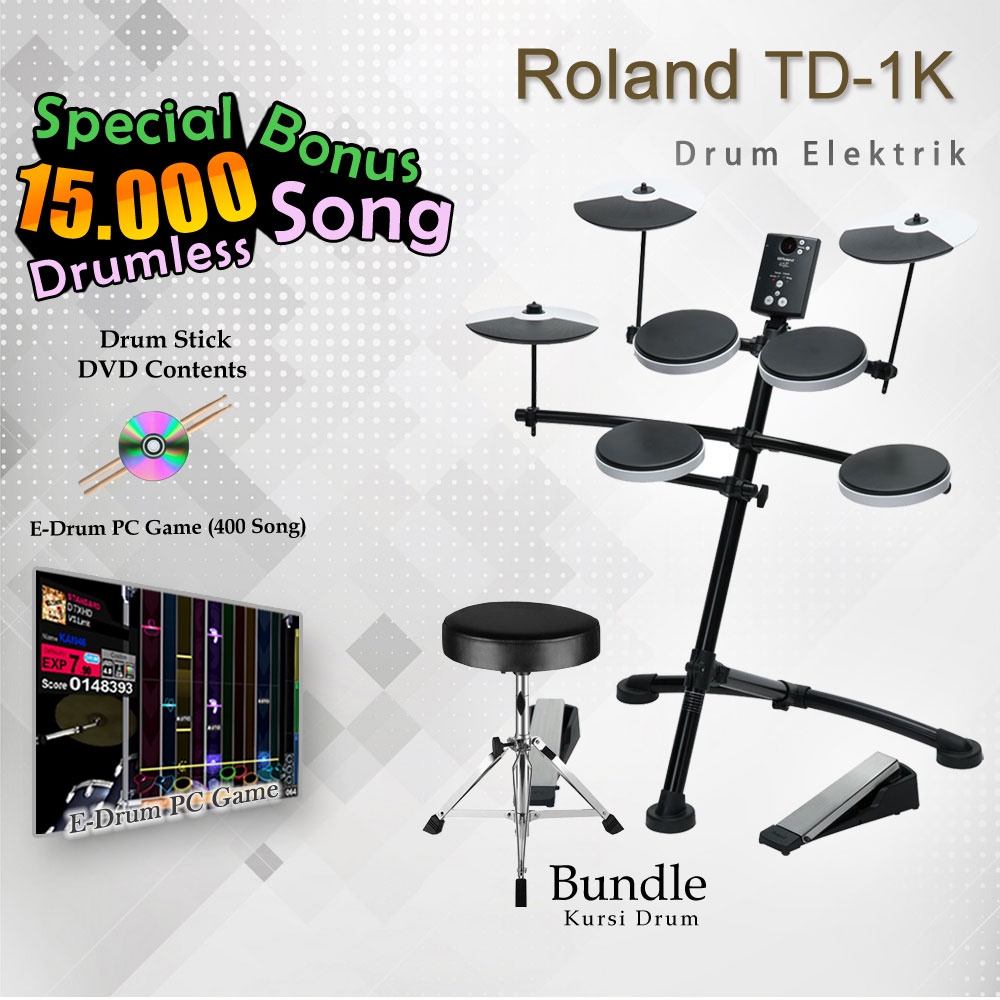 Drum Elektrik Roland TD1KV / TD 1KV / TD1 KV VDrums