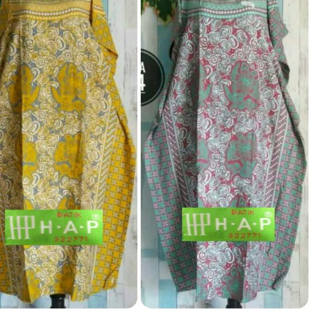 DASTER KALONG HAP ORIGINAL JUMBO LD 140 / DASTER KAFTAN / DASTER BATIK - Pink