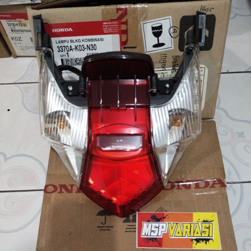 Original 3370A K03 N30 Lampu Belakang Assy Honda Revo Fi