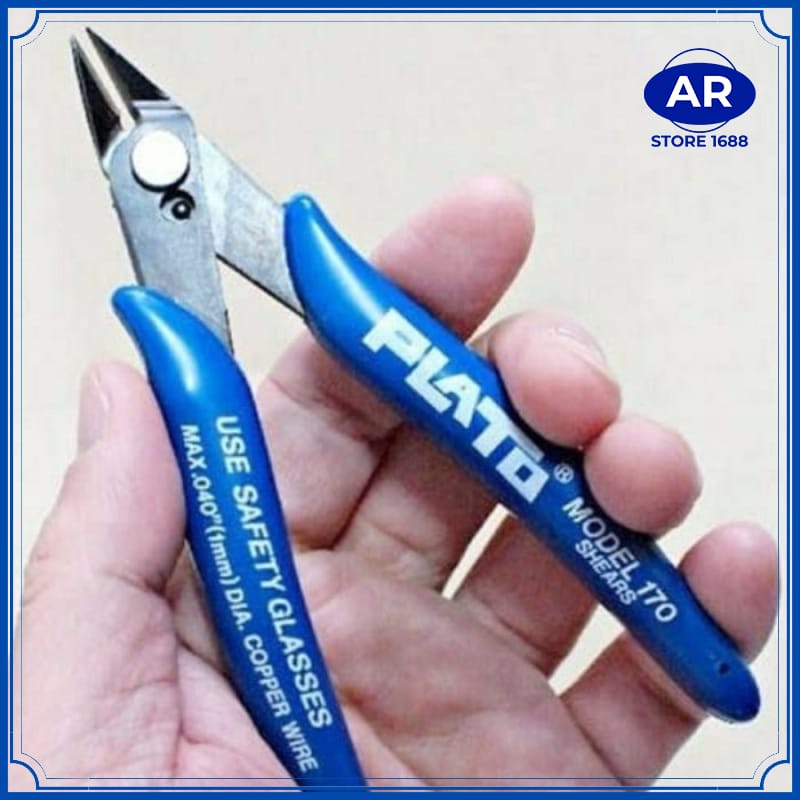 TANG POTONG KAWAT - TANG POTANG PLATO PEMOTONG KAWAT - PLATO TANG POTONG KABEL 170 PLIERS-[AR STORE1688]