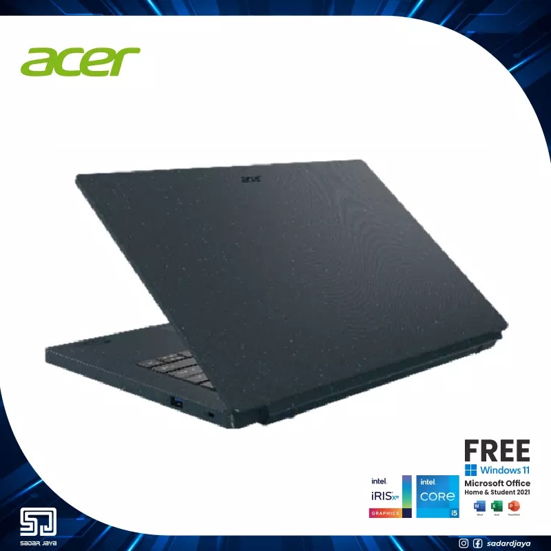 Acer Aspire Vero AV14-51-59QK Core i5-1235U / 8GB / 512GB SSD / Iris Xe / 14″ FHD / Win11 OHS Laptop Intel Evo