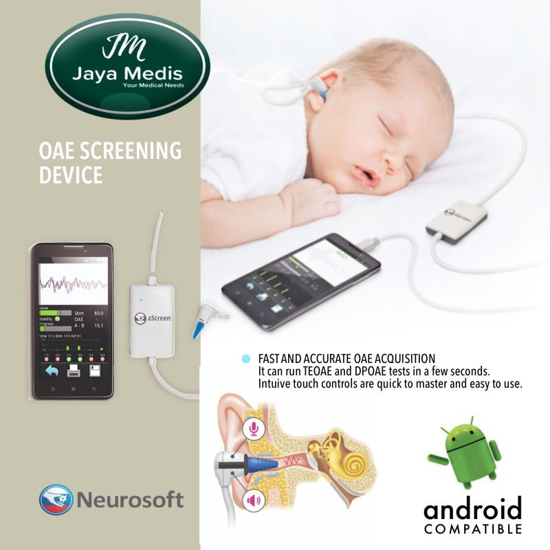 OAE screening system ASCREEN - ALAT TEST PENDENGARAN BAYI