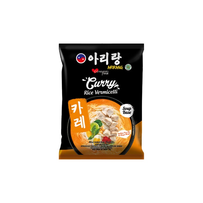 

Arirang Curry Rice Vermicelli Soup / Bihun Instan Kuah Kari 73GR