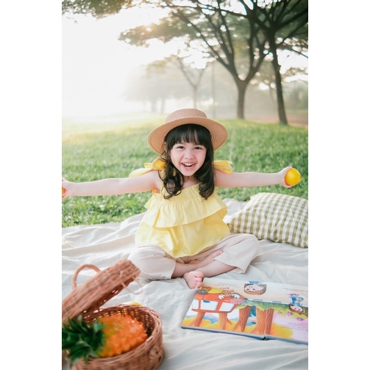 LINSKY BABY - Queenie Set Setelan Anak Perempuan ANAKIBOO