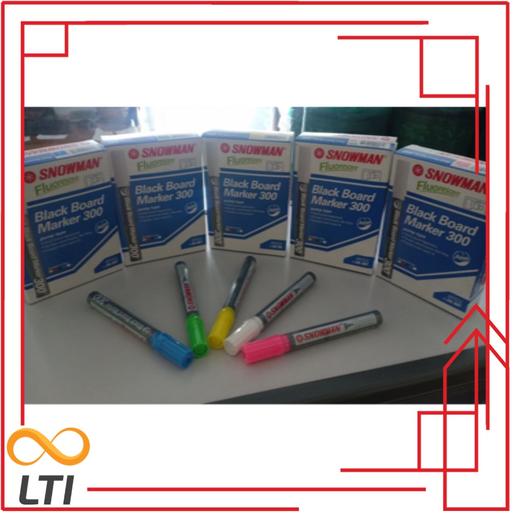

Spidol Snowman Black Board 300 / LUSIN - HEMAT