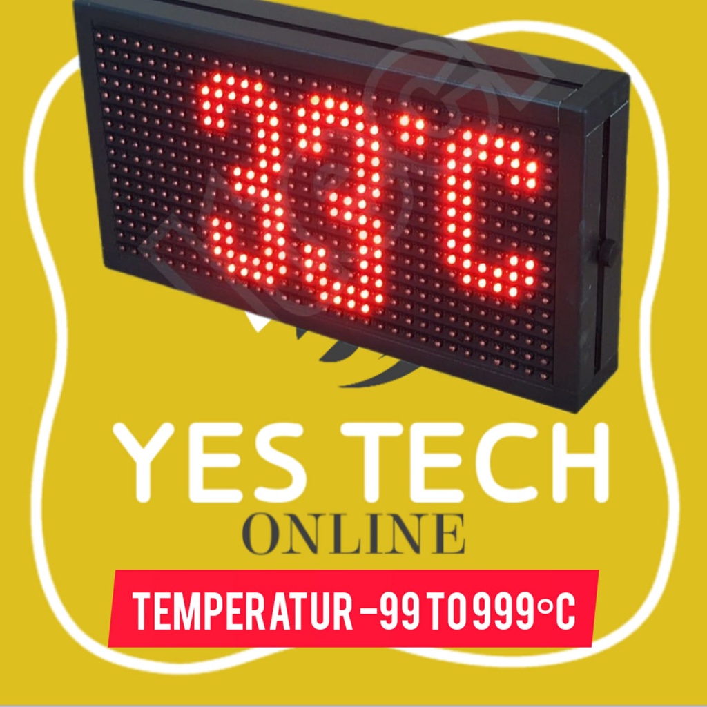 

Digital Temperature Termometer Thermocouple Tipe K Ukur Pengukur Suhu