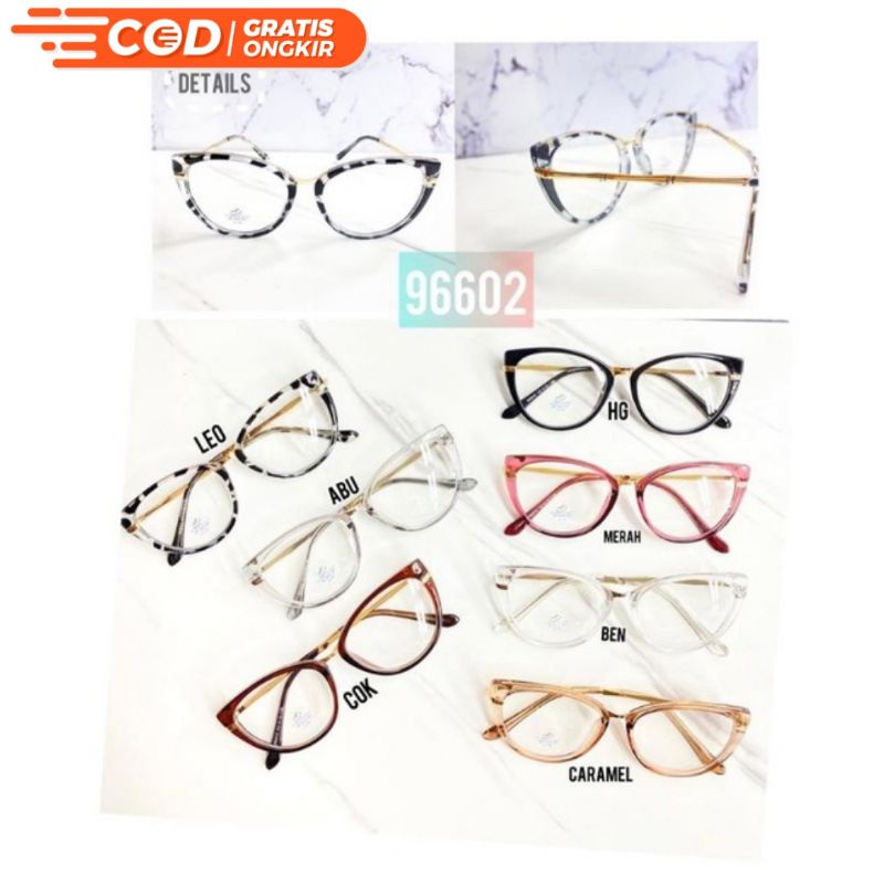 Kacamata Photocromic Anti Radiasi Minus Wanita 96602