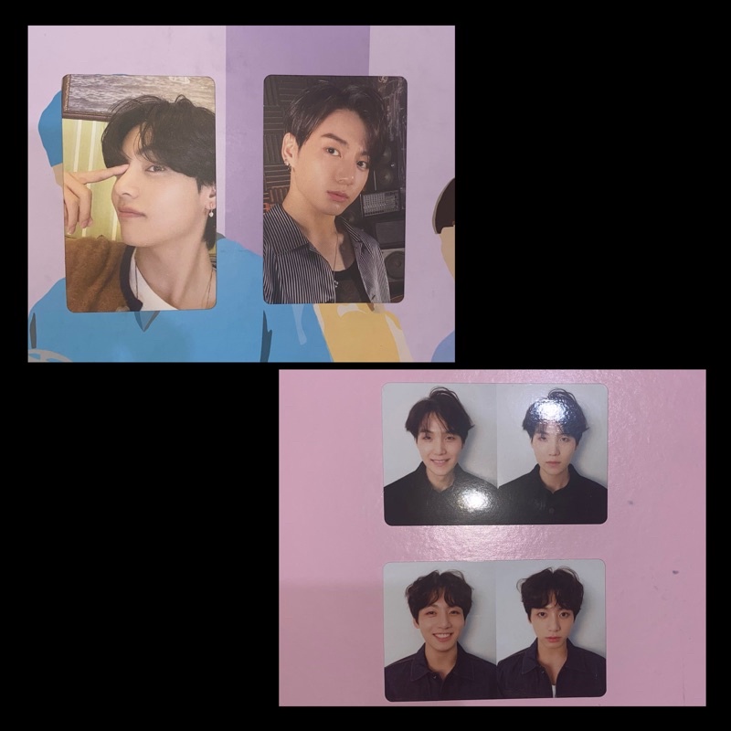 photocard album BE | TEAR R | PC DILAN | Jungkook Taehyung Suga BTS |