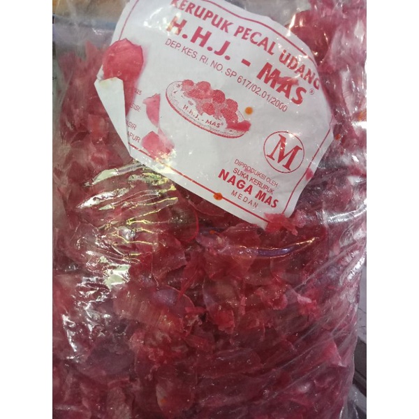 

Kerupuk Pecal Udang Merah Naga Mas repacking 250 gr