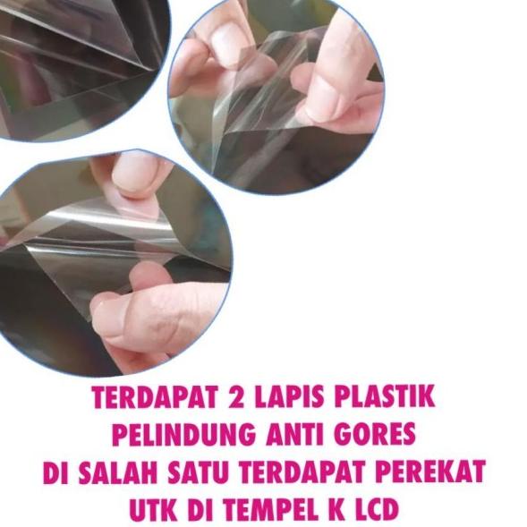 POLARIS LCD TV 32 INC POLARIZER 32INC 0 DERAJAT POLARIZED 32" LUAR