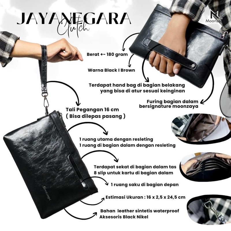 JAYANEGARA CLUTCH BY MOONZAYA