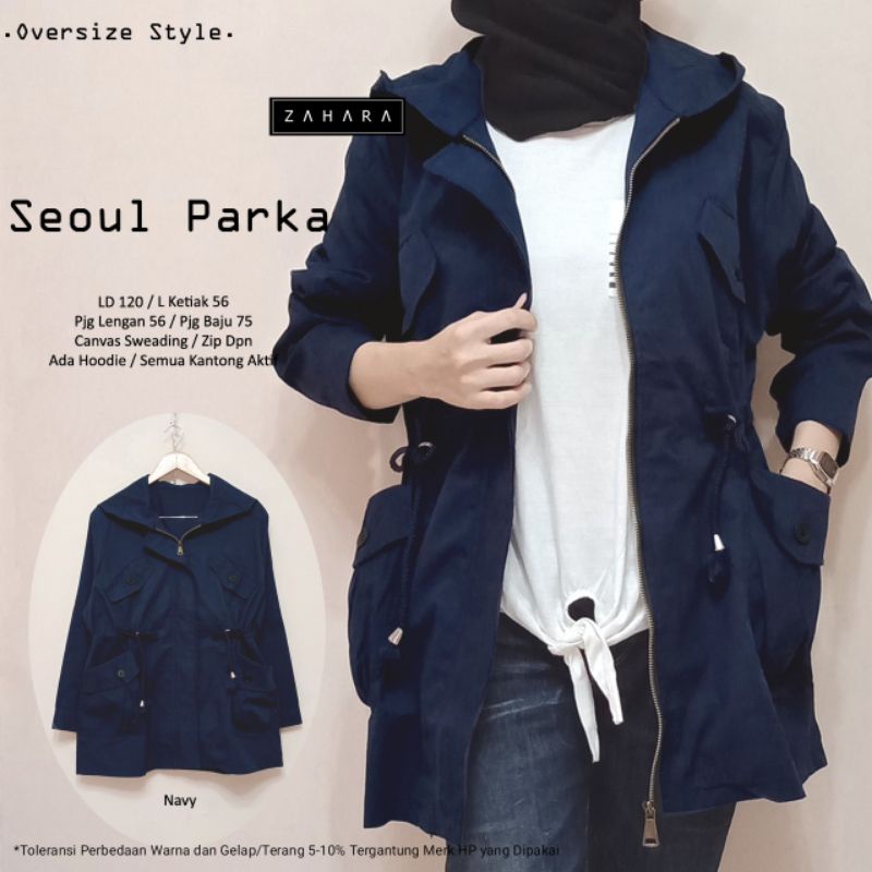 SEOUL PARKA ORI ZAHARA