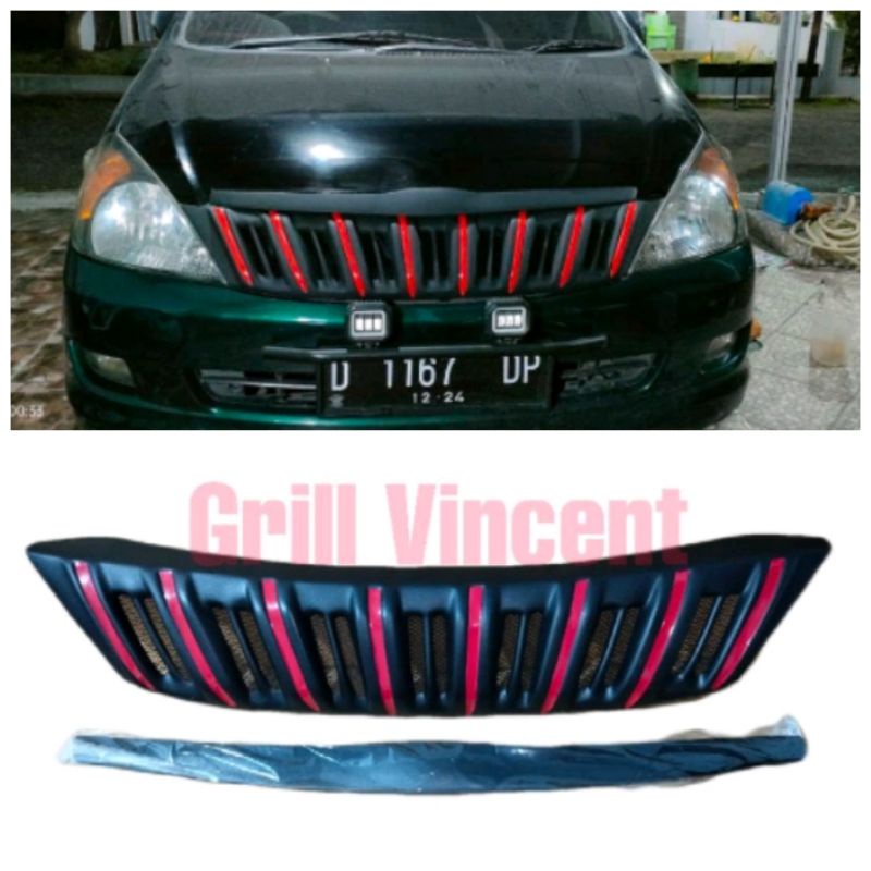 Grill Apollo innova inova 2004 2005 2006 2007 2008 2009 2010 2011 list merah Apolo Gril