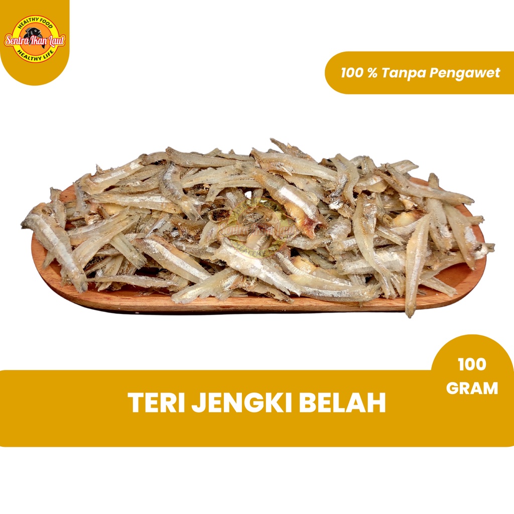 

Ikan Asin Teri Jengki Belah 100 Gram