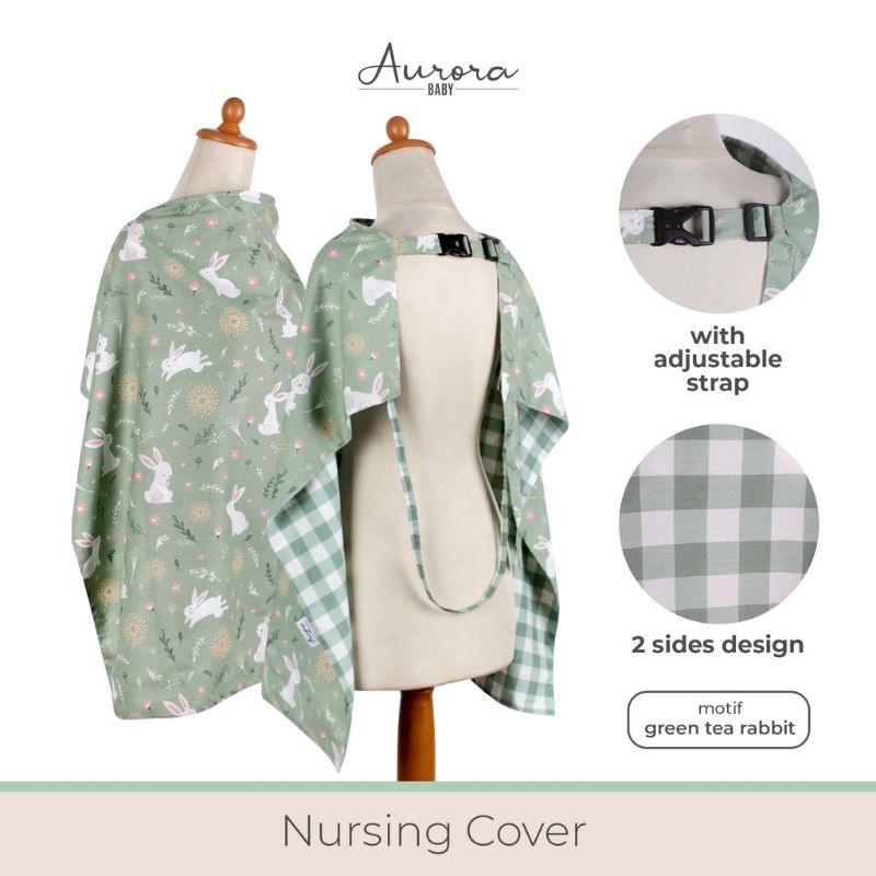 Sumimo NURSING COVER / AURORA Apron Menyusui / Kain Penutup Ibu Menyusui (Free Pouch)