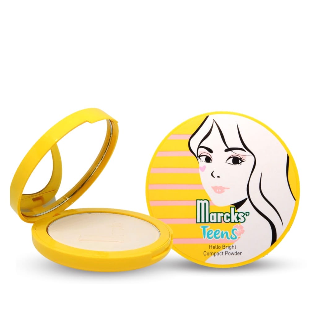 Marcks Teen Compact Powder / Bedak Marcks Padat (New packaging)