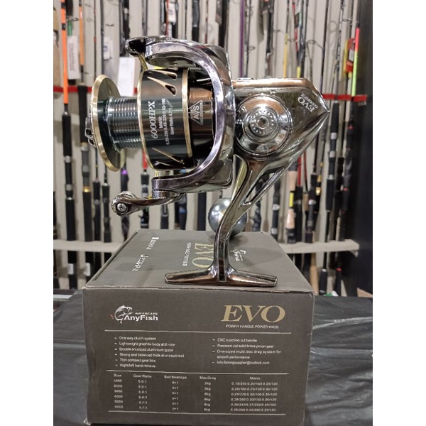 Reel Anyfish Evo 6000 Power Handle