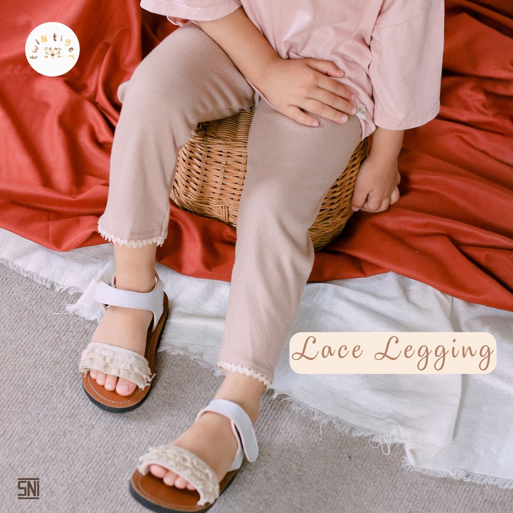 Twin Tiger Lace Legging - Legging Baby/Leging anak 6 Bulan - 3 Tahun