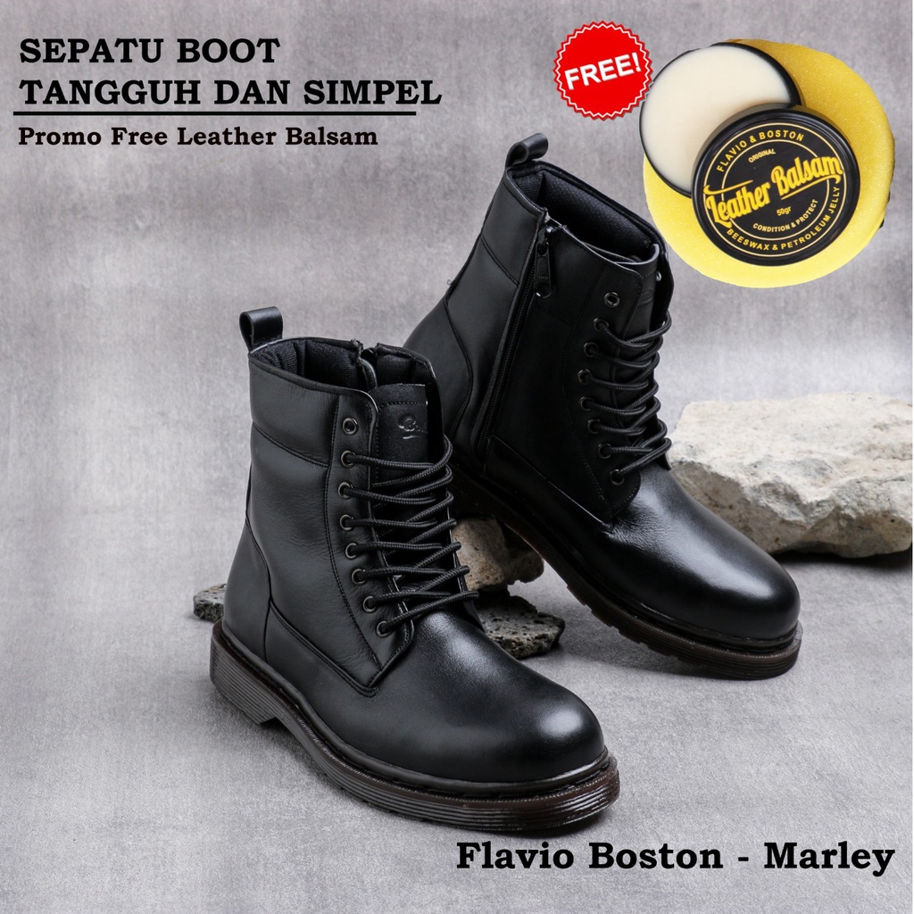 sepatu boot pdl sepatu boot pdh sepatu boot touring sepatu boot pria sepatu boots kulit asli sepatu boot resleting model Brandon flavio boston