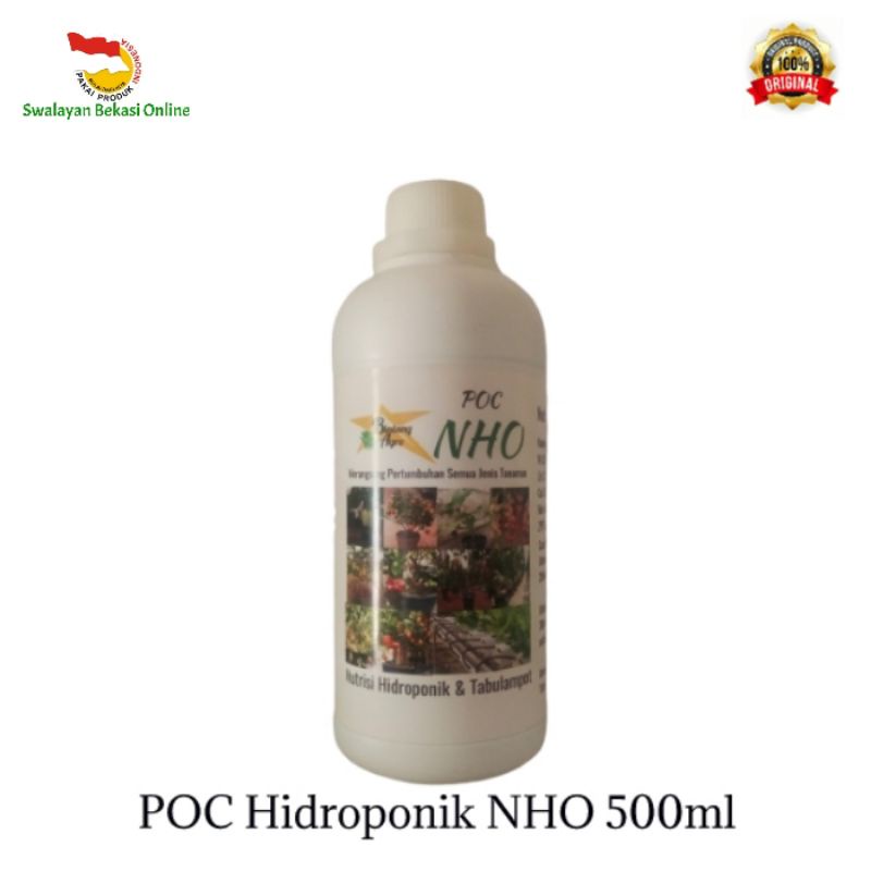 Pupuk Cair Nutrisi Hidroponik 500ml NHO Untuk Nutrisi Hidroponik