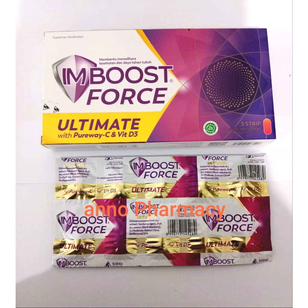 Imboost force Ultimate Harga strip