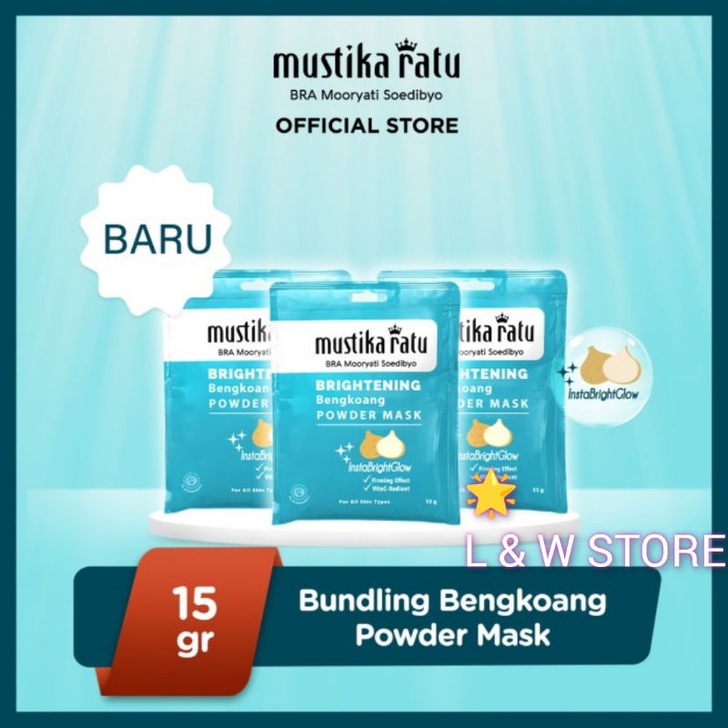 Mustika Ratu Masker Bengkoang Wajah 15gr