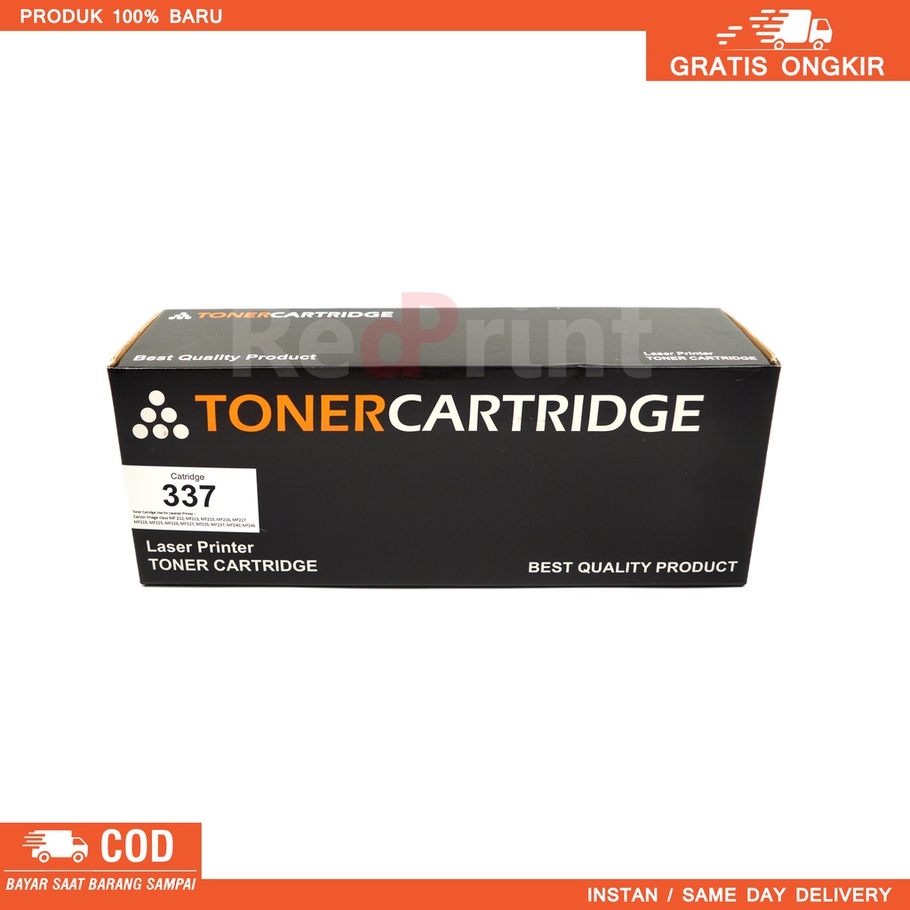 Toner Cartridge 337 Printer Laserjet MF-221d  / MF-226dn  MF-229dw / LBP-151dw / MF-241d / MF-232w / MF-235  MF-244dw / MF-237w / MF-246dn / MF-249dw