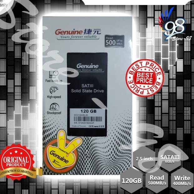 Genuine SSD 120GB Sata 3 - SSD 3D Nand 120 GB 2.5"