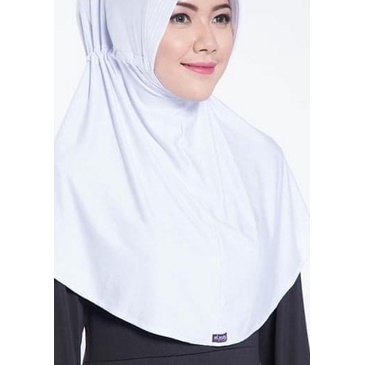 Elzatta Hijab Bergo Zaria Sahara Putih 902