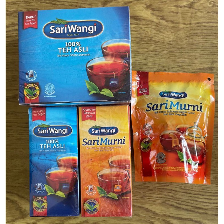 

Teh Sari Wangi / Sari Murni Teh Celup