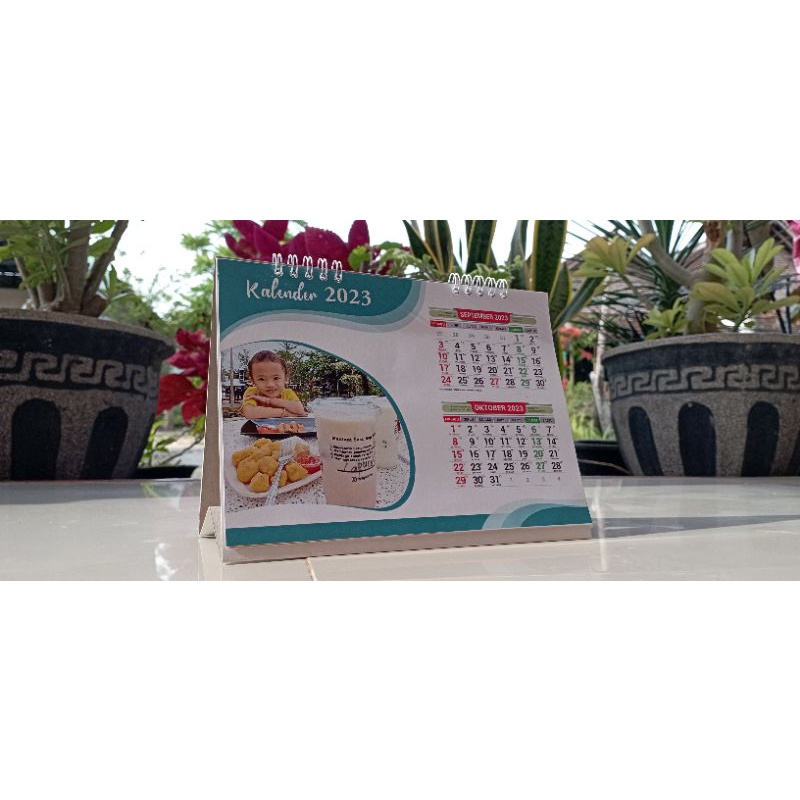 kalender meja 21x15