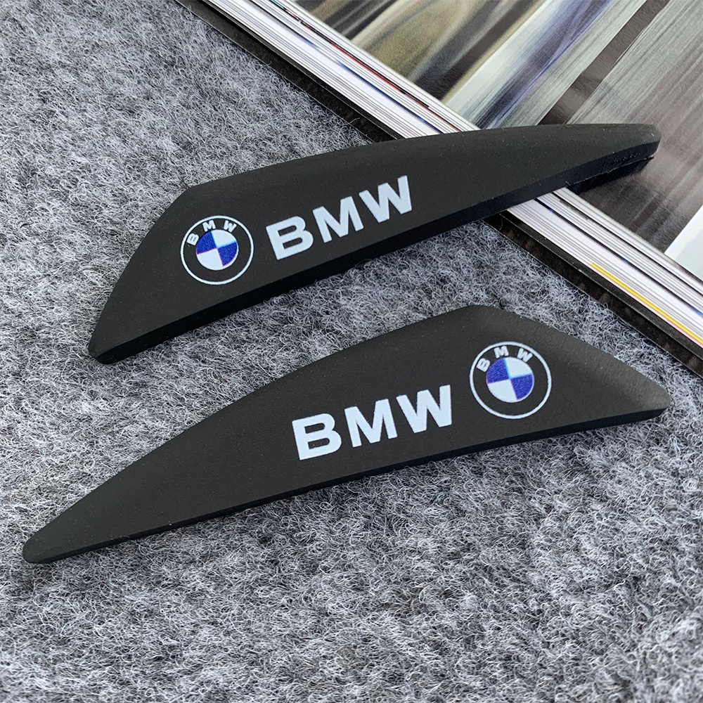 BMW Stiker Perlindungan Sudut Pintu Mobil Anti Tabrakan Gores Silikon Logo Karet 1 2 3 4 5 6 7 seri X1 X3 X4 X5 X6 F10 F30