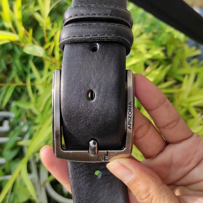 Ikat Pinggang Sabuk Kulit Resleting 150 Cm Bahan Kulit Sapi Premium - 125 CM