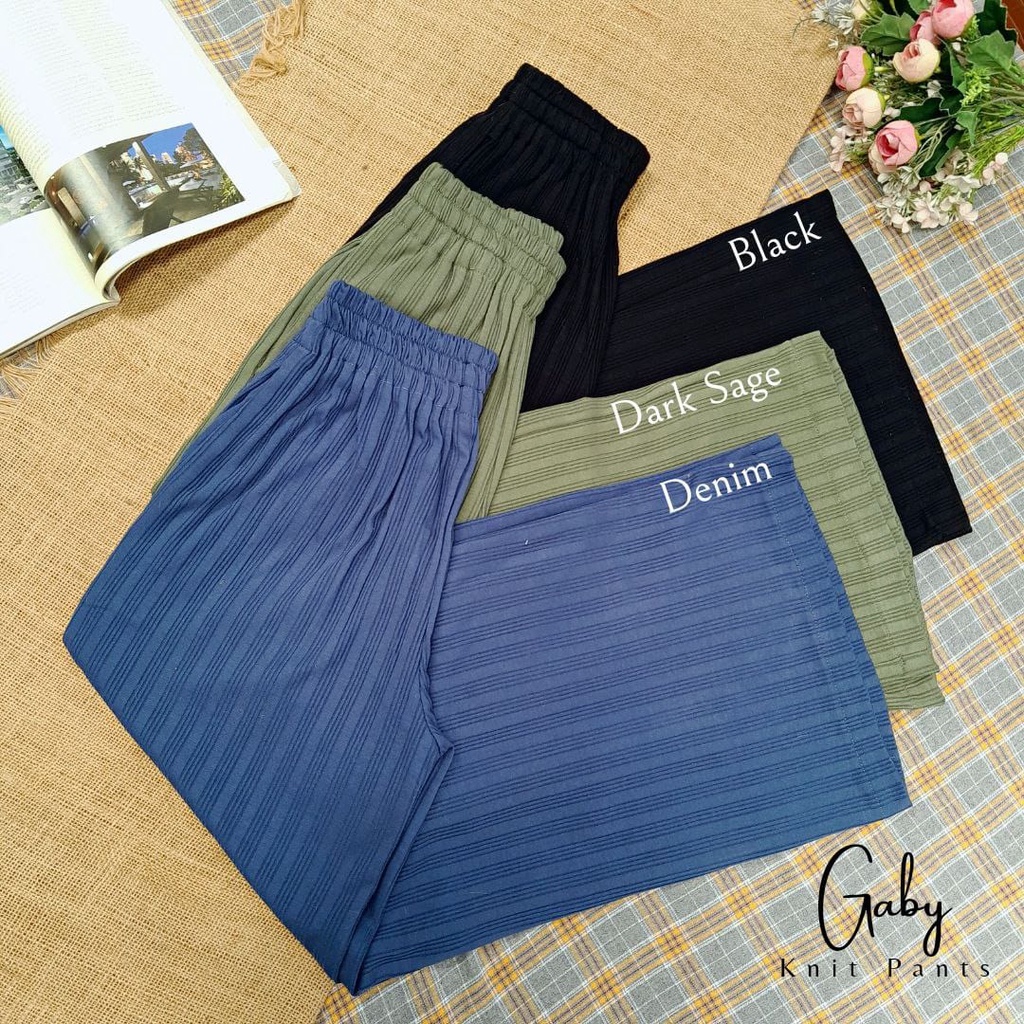 CallieTamami - C 6472 Gaby Knit Pants